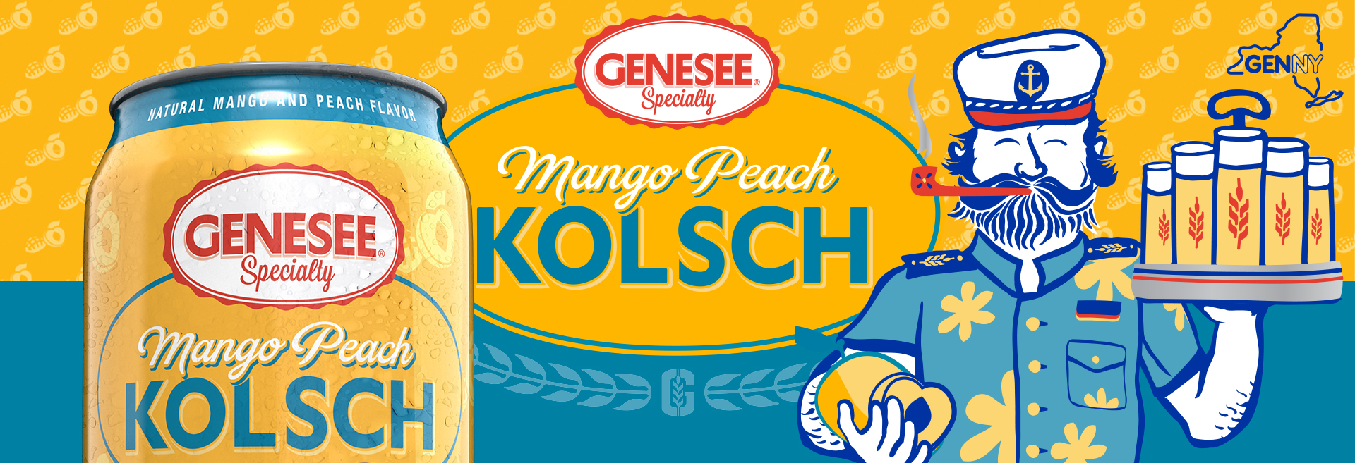 Genesee Mango Peach Kolsch!