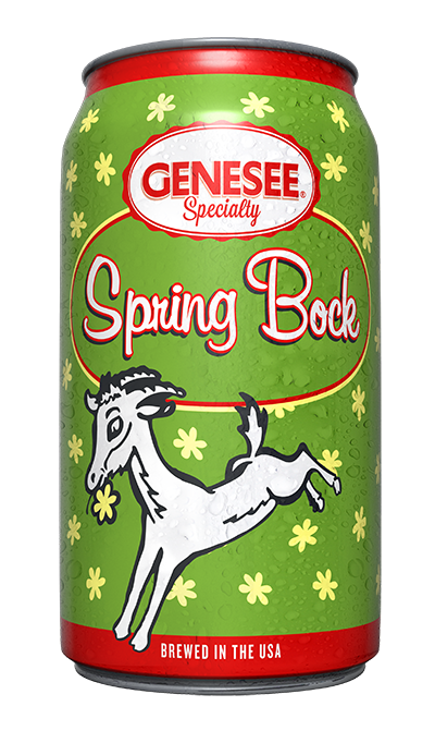 Genesee Spring Bock can