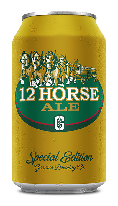 Details about   3 BEER CAN SET GENESEE 12 HORSE+CREAM+LIGHT ALE ROCHESTER,NY.NEW YORK GREEN GOLD 