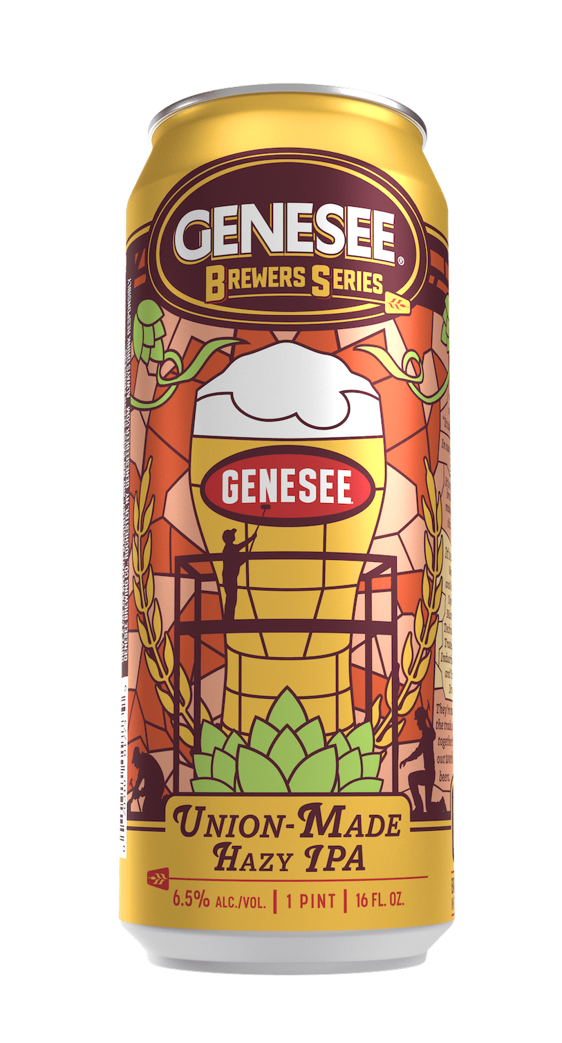 Genesee Union Made Hazy IPA can