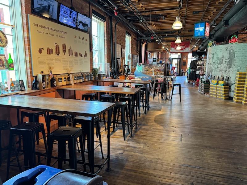 book an indoor private event at Genesee Brewery