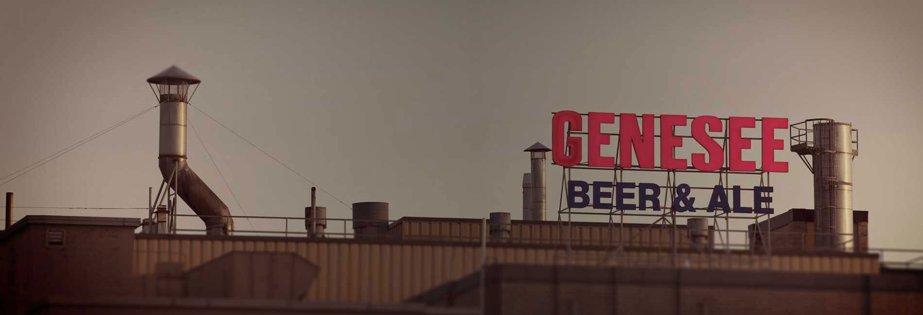 Genesee Brewery Sign