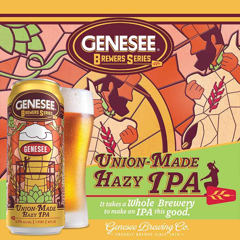 Genesee Union Made Hazy IPA!