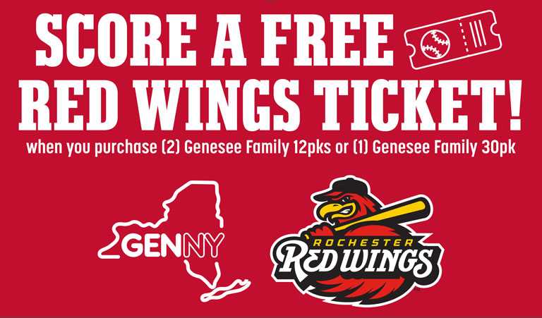 Genesee Rochester Red Wings Ticket Offer