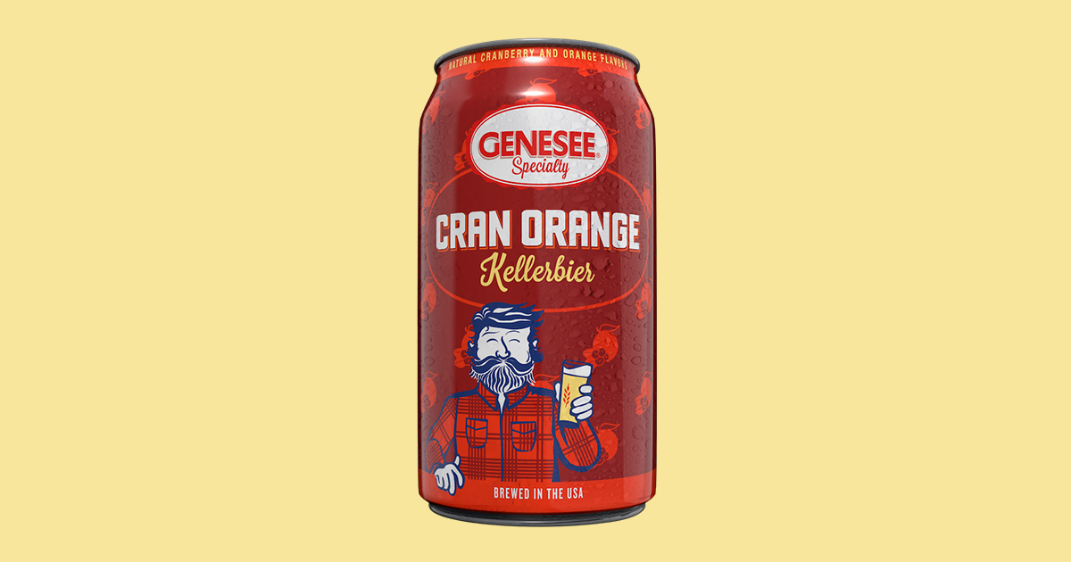 Genesee Cran Orange Kellerbier | Genesee Brewery