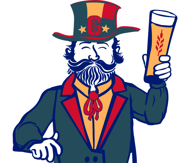 Person Showing Beer