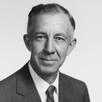 A photograph of Brewmaster Clarence Geminn