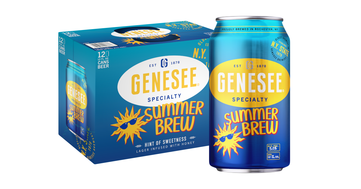 Genesee Lemon Raspberry Genesee Summer Brew | The Genesee Brewing Company