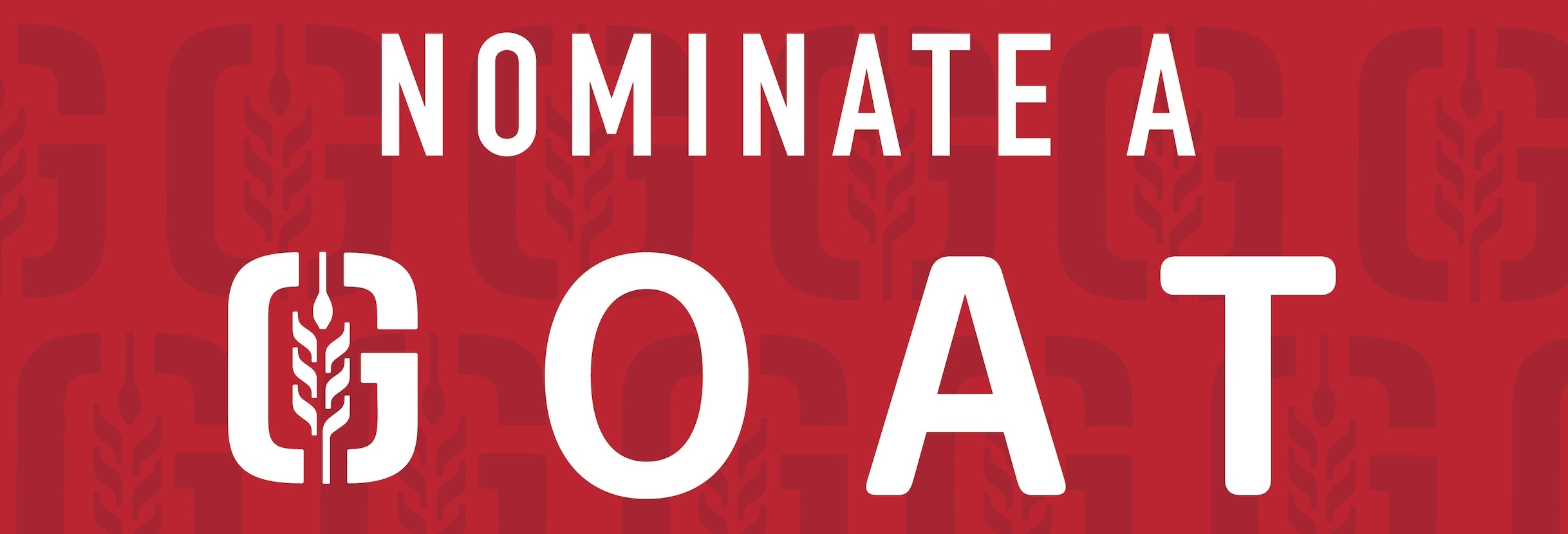 Genesee Wall of G.O.A.T.s Contest